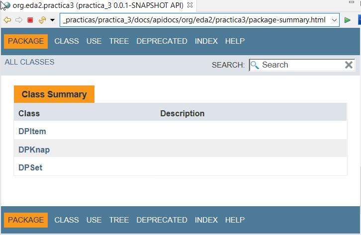 Javadoc sample:javadoc
